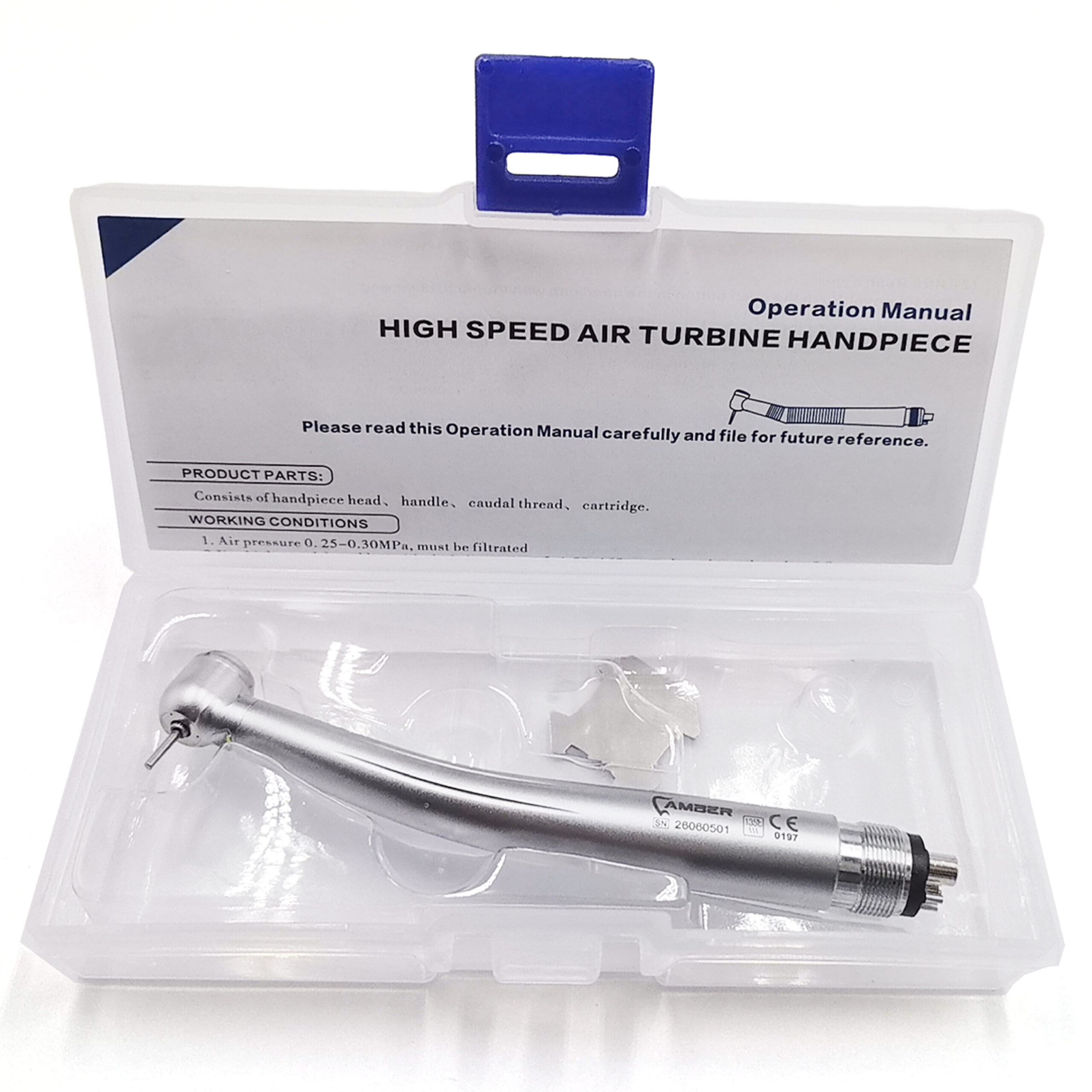 High Speed Dental Handpiece 420000RPM SMD LED Light 3 Spray Push Button Autoclavable 135°C Dental Air Turbine for Dentist - Image 6