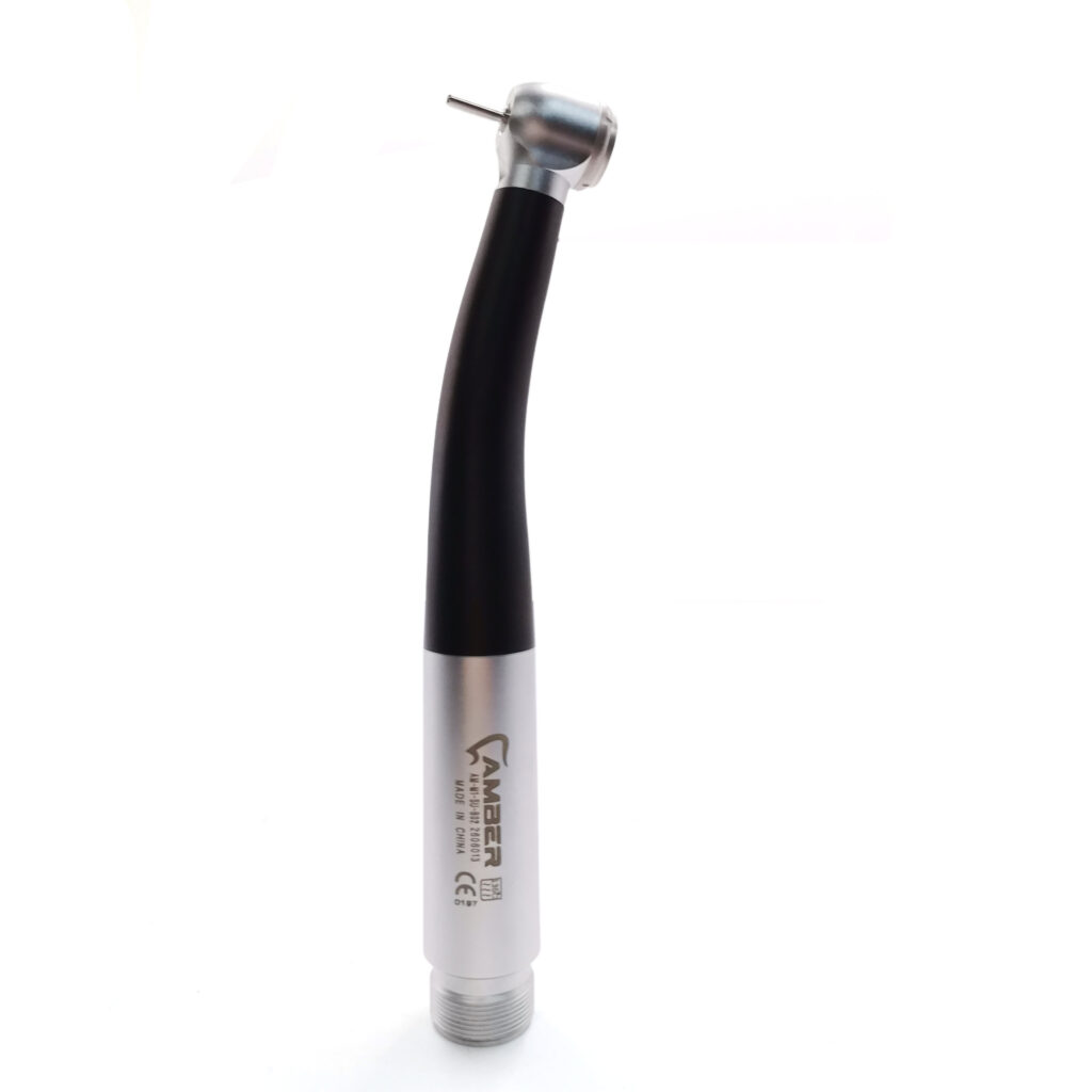 black titanium high speed dental handpiece with 4 water spray push button