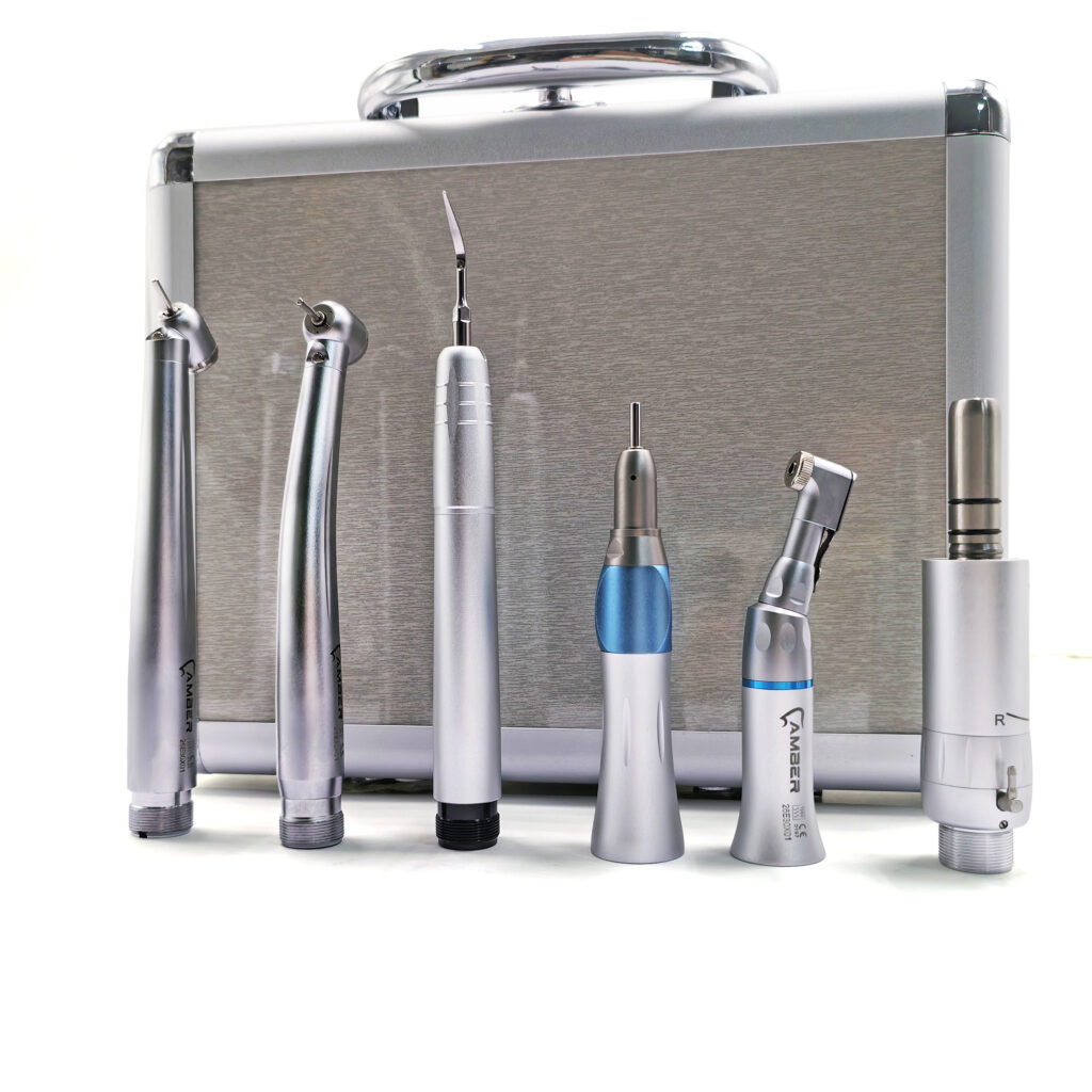 AM-N42  6 in 1  High & Low Speed Turbine Dental Handpiece Kit