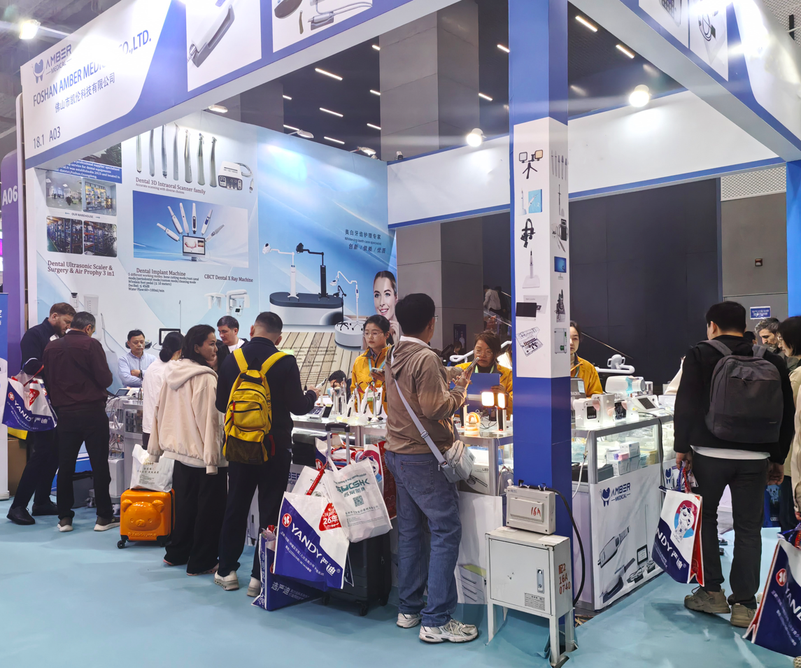 Amber Medical Showcases Advanced Clinical Dental Solutions at Dental South China 2026