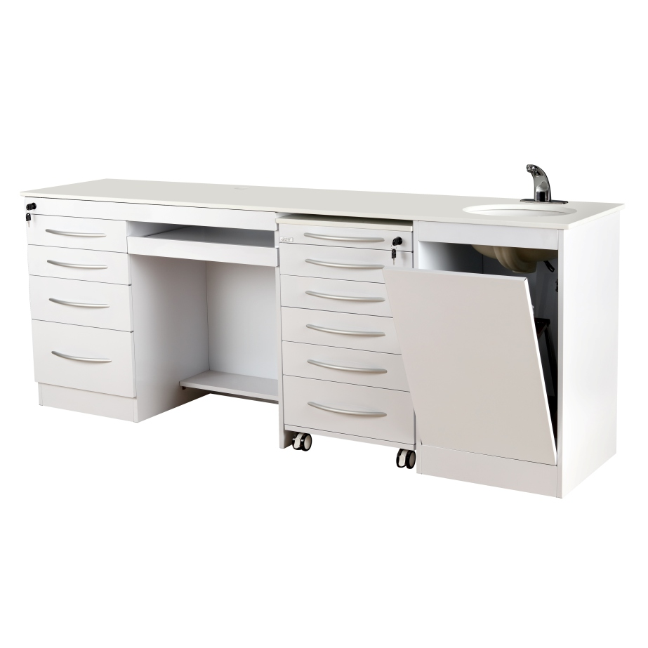 custom-modular-dental-clinic-cabinet-workstation-with-integrated-water-sink-faucet-keyboard-tray-and-11-drawers